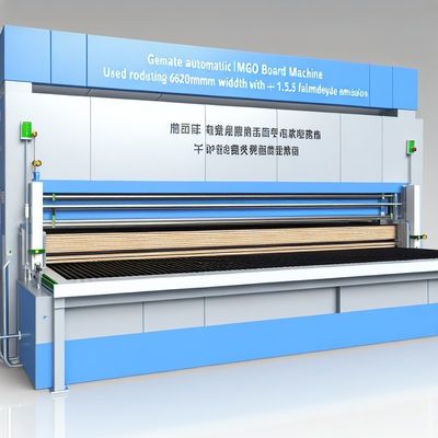 A1 Grade Automatic MGO Board Machine for 600-1220mm Width Boards with ≤1.5mg/L Formaldehyde Emission