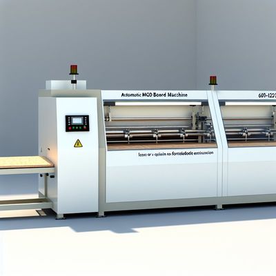 A1 Grade Automatic MGO Board Machine for 600-1220mm Width Boards with ≤1.5mg/L Formaldehyde Emission