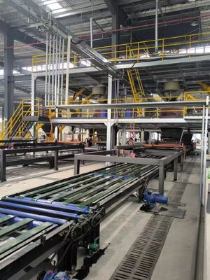 Włókno 380v Automatyczne meble XPS Izolacja płytek płytkowych linii produkcyjnych