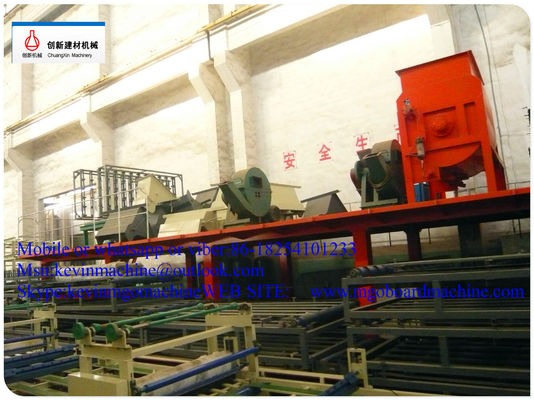Linia produkcyjna płyt Mgo ognioodpornych do procesu produkcji płyt z tlenku magnezu
