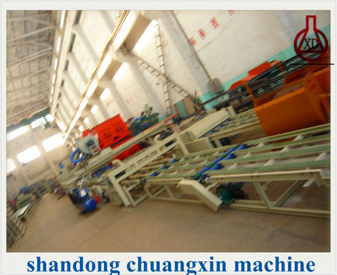 Linia produkcyjna płyt cementowo-włóknistych do produkcji lekkich paneli ściennych o większej wydajności