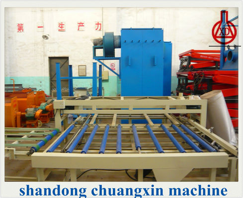 Linia produkcyjna płyt cementowo-włóknistych do produkcji lekkich paneli ściennych o większej wydajności