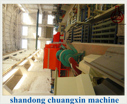 Maszyna do produkcji płyt warstwowych z włóknocementu, Linia do produkcji płyt magnezowych