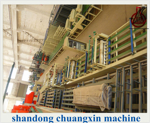 Maszyna do produkcji płyt warstwowych z włóknocementu, Linia do produkcji płyt magnezowych