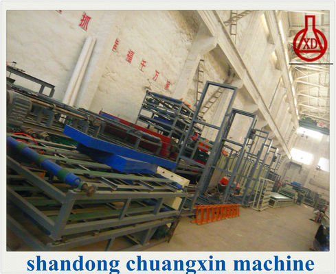 Maszyna do produkcji płyt warstwowych z włóknocementu, Linia do produkcji płyt magnezowych