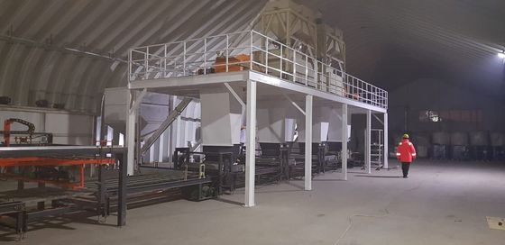 Fiber Cement Board And Magnesium Oxide Board Production Line Fast Running