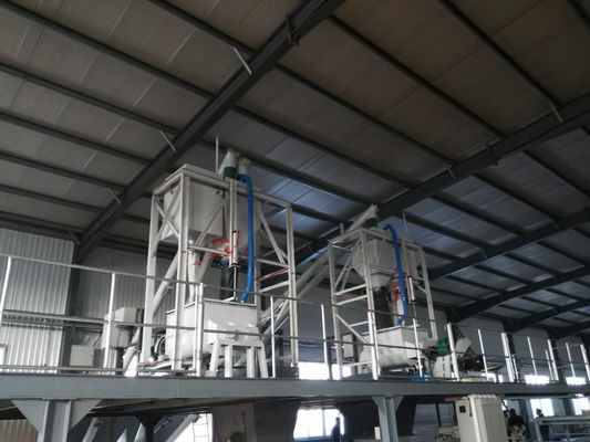 EPS Cement Powder And Mgo Powder Sandwich Panel Machine, linia produkcyjna paneli ściennych