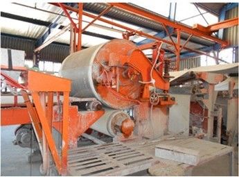 Linia produkcyjna płyt betonowych włókien ognioodpornych grubości płyt 3 - 25 mm