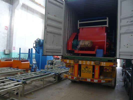 Linia produkcyjna płyt warstwowych z włókno-cementu i płyt warstwowych o wydajności 2000 mkw.