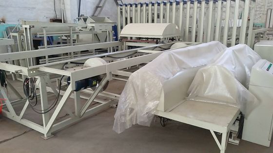 Kompaktowa struktura Automatyczna linia produkcyjna płyt ściennych z włókna cementowego