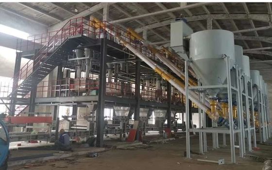 Maszyna do produkcji płyt z blachy stalowej, szkła, magnezu i włókno-cementu