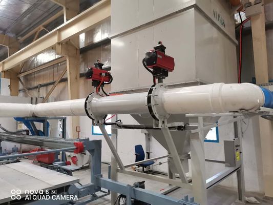 Maszyna do laminowania płyt gipsowych, płyt klejowych i płyt mgo