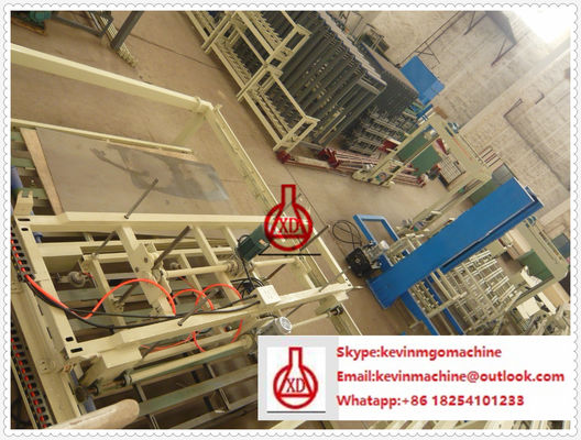 Linia produkcyjna płytek cementu włóknistego o grubości 75 mm do ścian ściennych