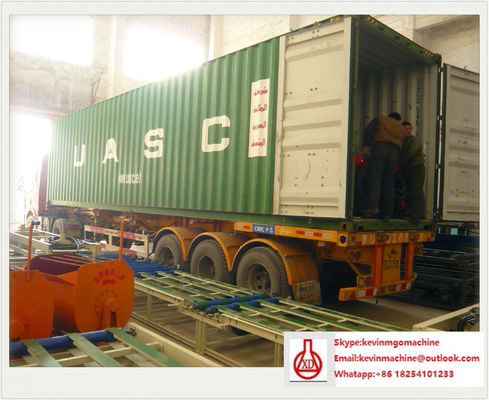 Hydraulic System GRC Board Roof Panel Roll Forming Machine High Stable Performance