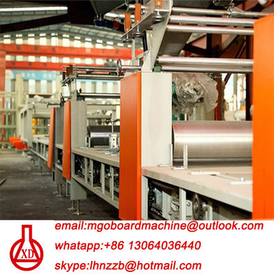 Fully Automatic Fire Resistant Mgo Slab / Magnesium Oxide Board Production Line