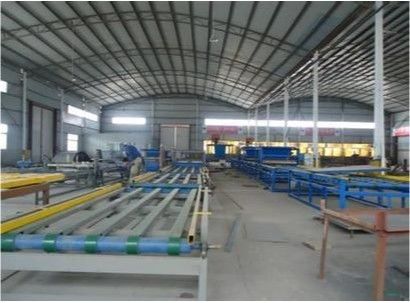 PLC Semi Automatic Magnesium Cement Board Production Machine Low Noise