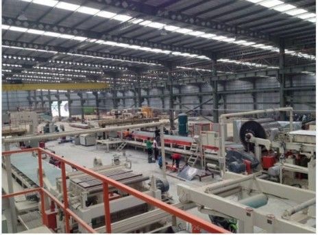 Wytwarzanie urządzeń do produkcji materiałów budowlanych ognioodpornych